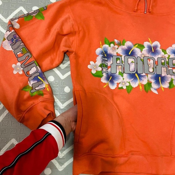 Rare sample adidas Jeremy Scott sweater fleece sweatshirt jacket - Picture 4 of 11